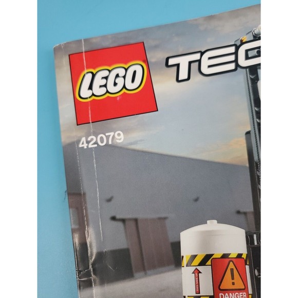 Lego Technic 42079 Instruction Booklet For Forklift Only No Bricks - Picture 2 of 4
